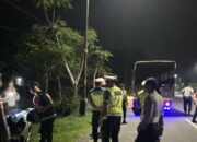 Efektif! Patroli Blue Light Polres Lombok Barat Amankan Area Rawan Balap Liar