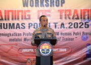 Kadiv Humas Buka Workshop : Jajaran Harus Perkuat Profesionalitas