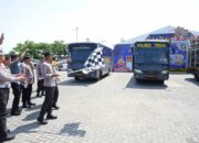 Polda Jateng Kick Off Program Valet Ride, Pemudik Antusias