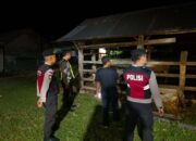 Keamanan Masyarakat Ditingkatkan, Polsek Sekotong Rutin Patroli Malam