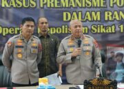 Polisi Ringkus 135 Tersangka dalam Operasi Berantas Premanisme