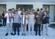 Kapolda NTB Sambut Hangat Kunker Mentan RI di Bandara Internasional Lombok