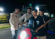 Upaya Antisipasi Aksi Premanisme dan Guankamtibmas Lainnya, Polsek Monta Intensifikan Patroli dan Razia Malam Hari
