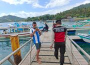Kamtibmas Kondusif, Polsek Sekotong Terus Patroli di Objek Wisata Lombok Barat