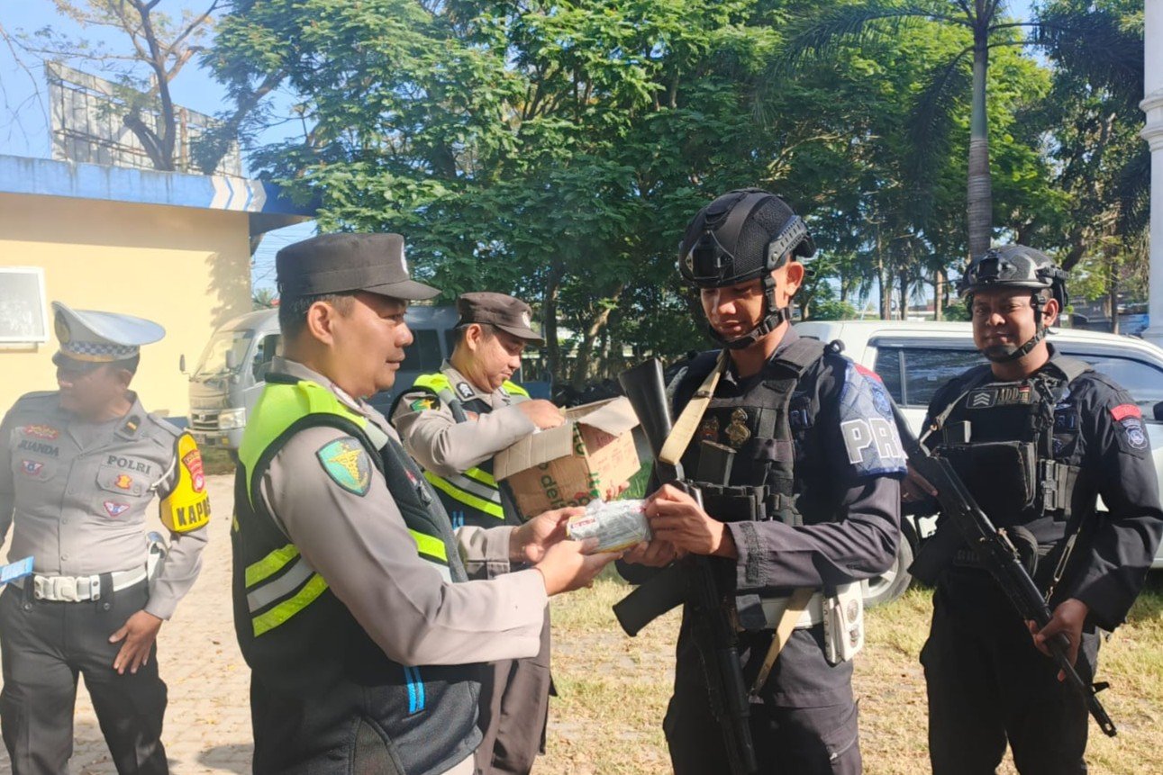 Polres Lombok Barat Prioritaskan Kesehatan Anggota di Operasi Patuh Rinjani 2025