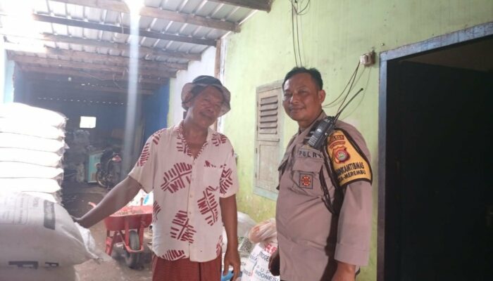 Jaga Ketahanan Pangan, Polisi Pantau Pupuk di Merembu Barat