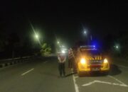 Polres Lombok Barat Amankan Jalur Bypass BIL II dengan Patroli Blue Light