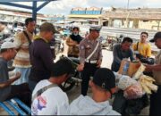 Bangun Kesadaran Berlalu Lintas, Satlantas Lombok Barat Sambangi Ojek Pasar Jereneng