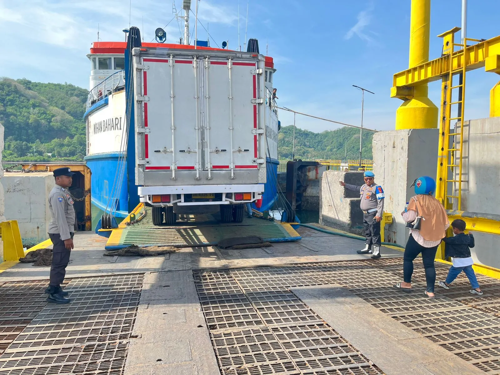 Polisi Pastikan Keamanan Kapal Penyeberangan Lembar–Padangbai