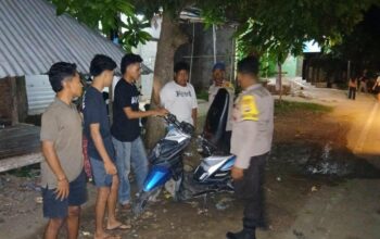 Meminimalisir Kasus 3C dan Balapan Liar, Polsubsektor Palibelo Patroli KRYD Hingga Dini Hari