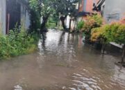 Labuapi Terendam, Kapolsek Cek Langsung Lokasi Banjir